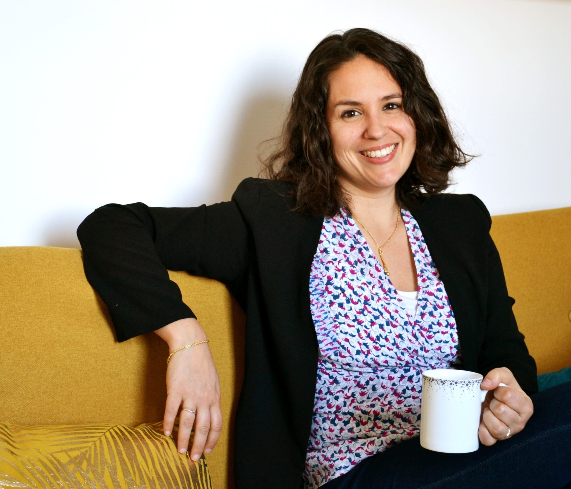 Portrait de Céline Vannoorenberghe enceinte de son 2e enfant